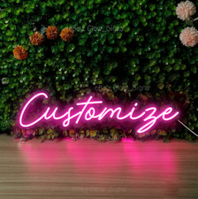 Custom Neon Sign Personalized Neon Name Sign Acrylic LED Night Light Wall Decor