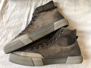 dumont high top suede trainers
