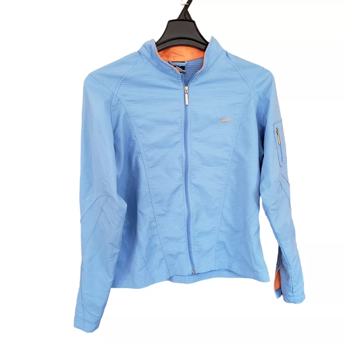 Nike windbreaker women best sale blue