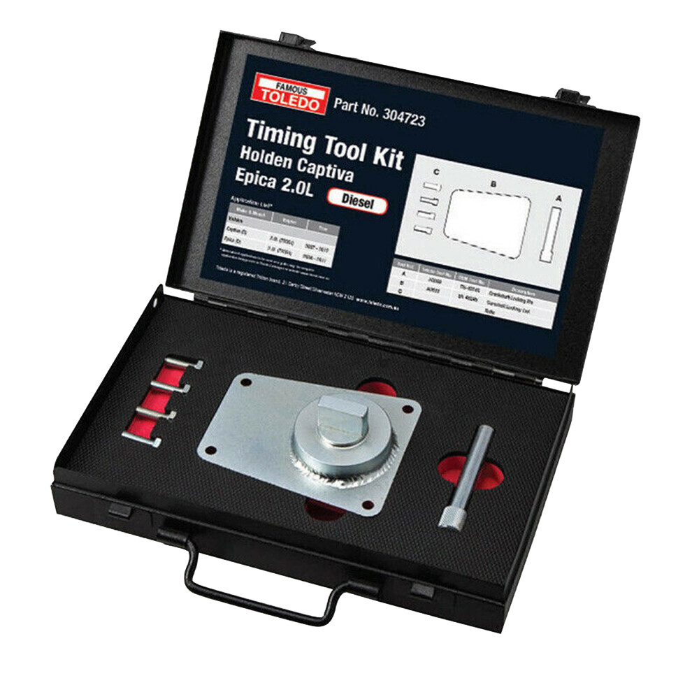 C♡ Toledo 304723 Timing Tool Kit for Holden Captiva CG 2.0L