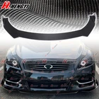 Front Splitter Lip Body Kit CF-Carbon-Style For Infiniti G37 09-13 Coupe Sedan