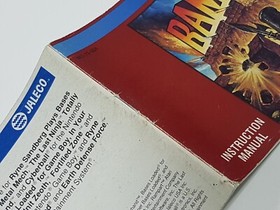 Rampart Authentic Original NES Nintendo Manual Only *sticker