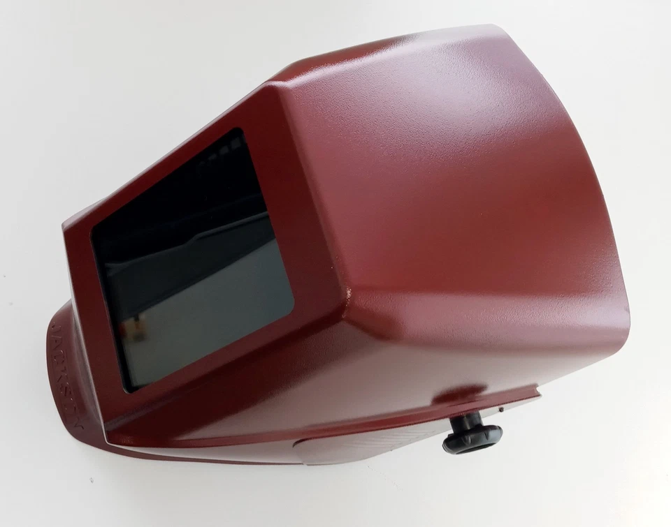 Jackson Safety 14977 W10 HSL-100 Welding Helmet, 4.5" x 5.25", Red