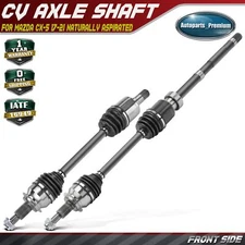 2x Front Left and Right CV Axle Assembly for Mazda CX-5 2017-2022 L4 2.5L AWD
