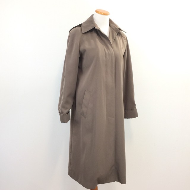 Gallery Womens Sz 1 Hooded All Weather Trench Coat Removable Liner