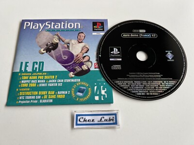 Jeu Ps1 Euro Demo France 43 Tony Hawk Street Fighter Sony PlayStation