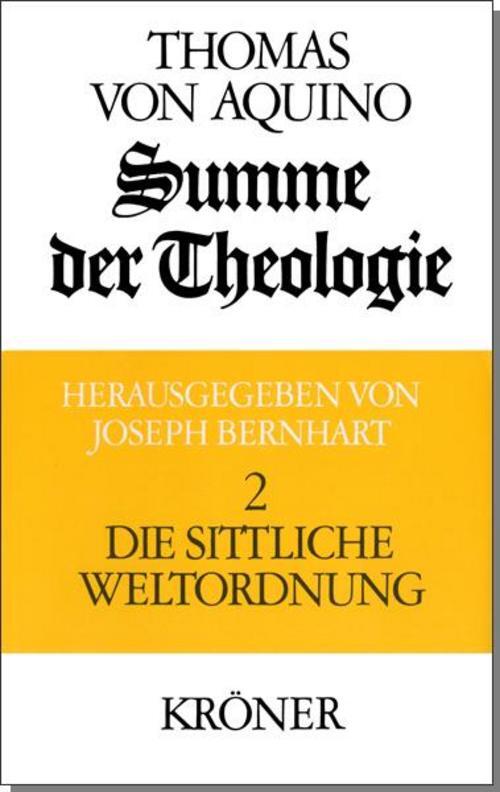 Thumbnail - Summe Der Theologie 2. Die Sittliche Weltordnung, Thomas Von Aquin