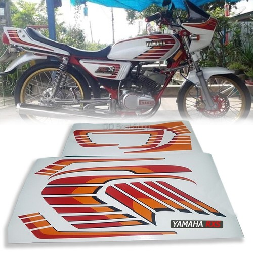 Sticker Fuel Tank Gas Custom For YAMAHA RX-S Complete set L/R Pair Side Logo RXS - Picture 1 of 5