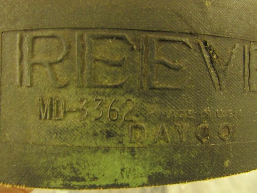 REEVES MD-3362 MD3362 COGGED V BELT 2" WIDE X 1/2" THICK X 38" OD *NNB* - Picture 3 of 11