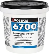 ROBERTS 6700-0 1 Quart Indoor/Outdoor Carpet/Artificial Turf Adhesive