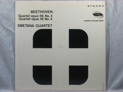 Beethoven:  String Quartets Op. 59 & 18: Smetana Quartet - Westminster WST-14119