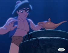Scott Weinger Signed Autograph 8x10 Photo Voice of Disney's ALADDIN ACOA COA