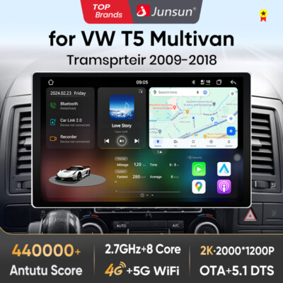 8Ker Für VW T5 Multivan Transporter Android13 Carplay radio GPS RDS BT 6+128G 4G