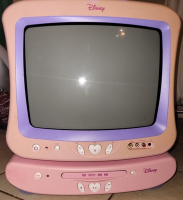 Disney ピンク CRTテレビ+DVDプレーヤー Disney ピンク CRTテレビ+DVDプレーヤー Disney Princess Pink
