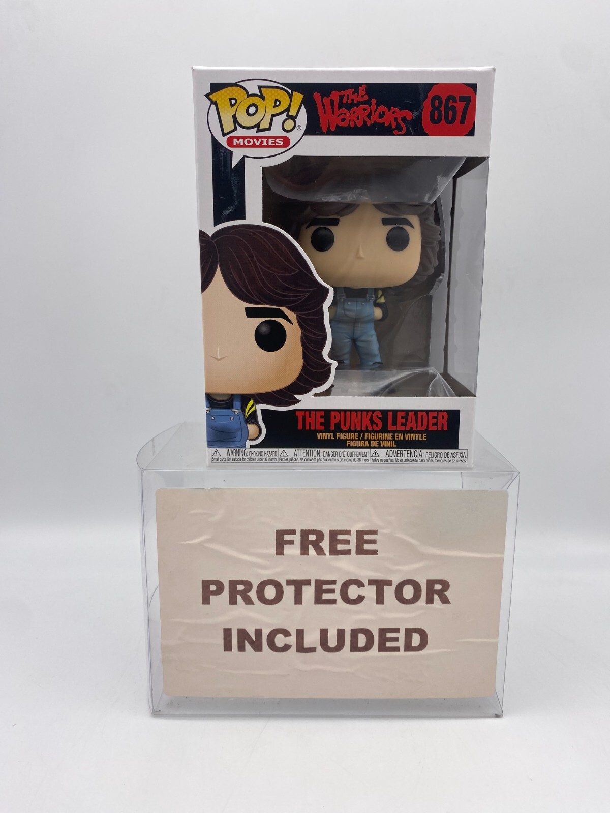 Funko Pop The Punks Leader #867 The Warriors Movies Vinyl Figure W/ Protector