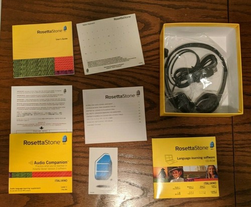Rosetta Stone, Italian, Level 1, Version 3, WIN/MAC CD-ROM, Headphones Included - Picture 4 of 11