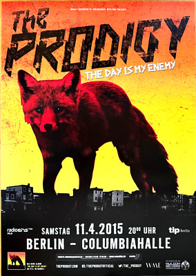 THE PRODIGY 2015 BERLIN - orig. Concert Poster - Konzert Plakat - DIN A1 xx