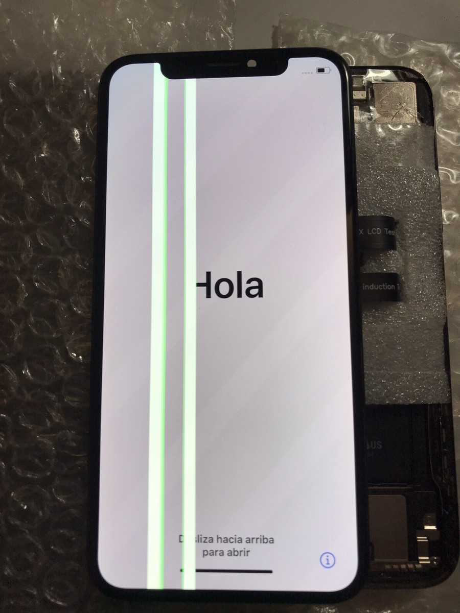 Genuine OEM Original Apple Black iPhone X OLED Screen Replacement
