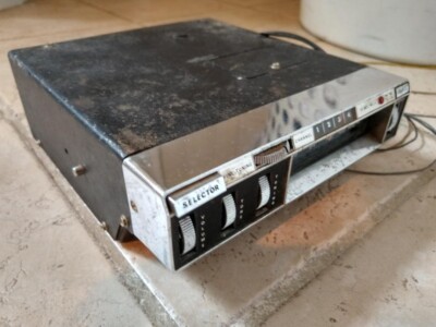 Vintage FM 8 Track Tape Player Under Dash Car Radio TP-803 FM Multiplex Radio