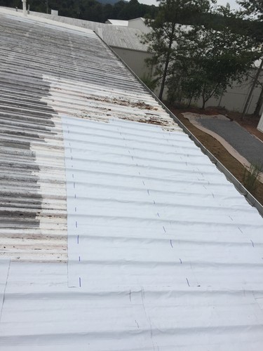 MFM Peel & Seal 36 In. X 33-1/2 Ft. White Aluminum Roofing Membrane 50W36 MFM - 第 3/3 張圖片