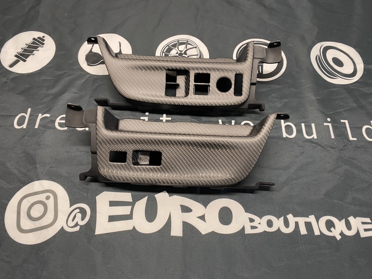 17-22 Acura NC1 NSX Interior Power Window Surrounds Carbon Fiber