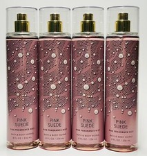 4 Bath Body Works PINK SUEDE Fine Fragrance Mist Spray