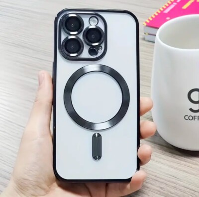 Magsafe Hülle Kameraschutz für iPhone 11 12 13 14 15 16 17 Pro Max Magnet Case