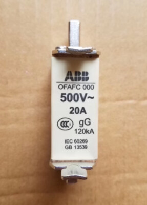 ABB Fuses Accessories Fused Cores  OFAFC000GG20 20A