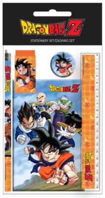 Dragon Ball Kinder Schreibset 5tlg Geschenkidee Schulbedarf  