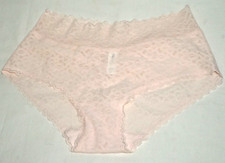NWT WOMENS GAP ROSE LIGHT PINK LACE SHORTY PANTY SIZE X-LARGE