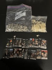 198 Undead Villager Zombie Miniatures D D Tabletop RPG  50 Zombie cards BX BFO
