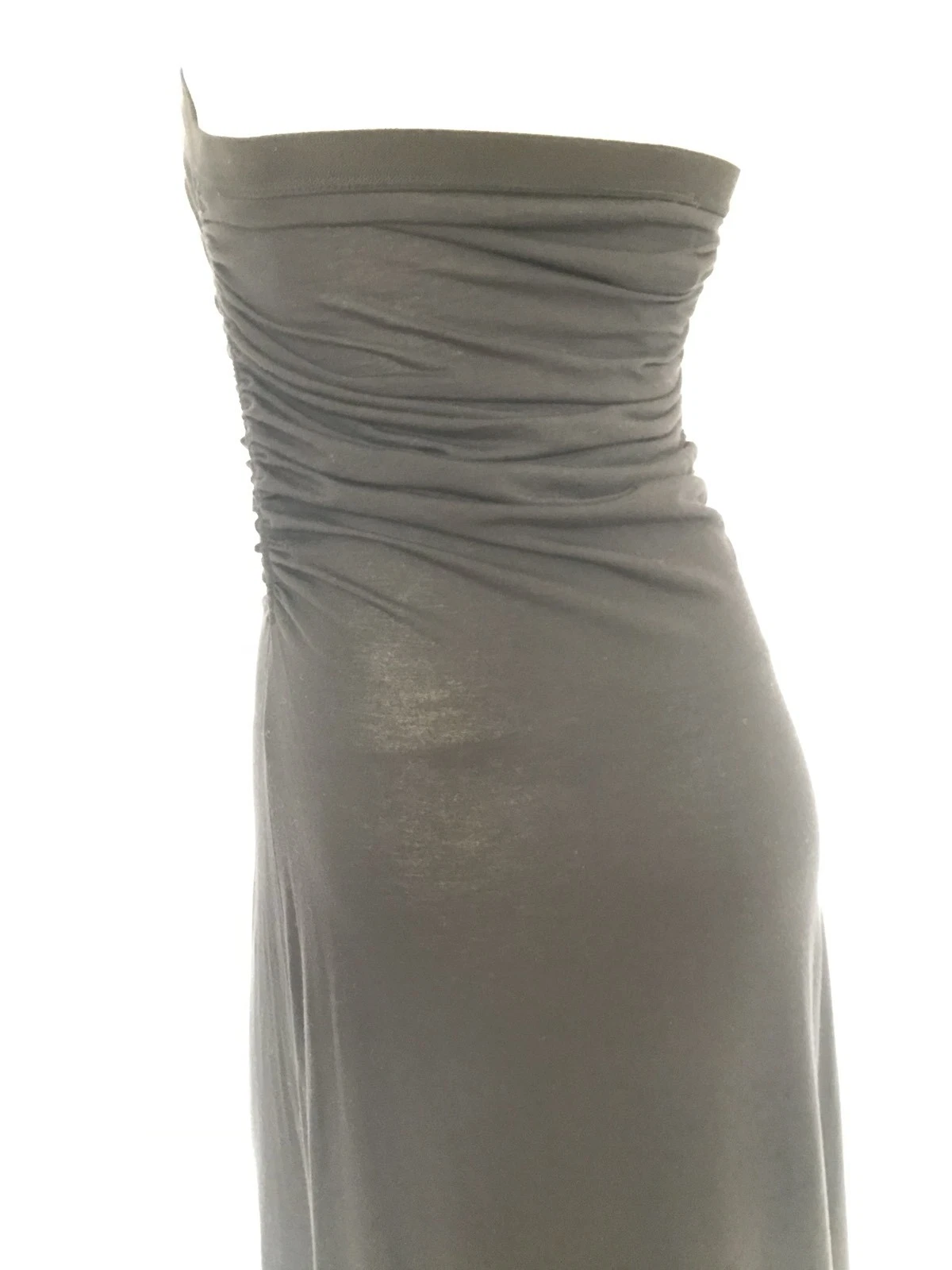 RICK OWENS Abito nuovo con etichette Rick Ownens nero spalle aperte pull up taglia 42 US 8 S M