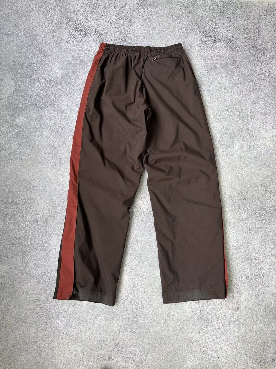 VTG Nike Brown Y2K Nylon Heavy Track Pants eBay