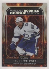 2021 O-Pee-Chee Platinum Marquee Rookies Hot Magma /499 Daniel Walcott #258 08a0