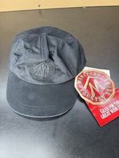 Vintage Marlboro Country Store Leather Strapback Black Hat Cap NWT