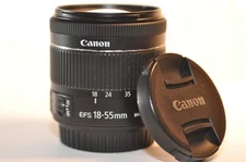 Canon EF-S STM 18-55mm 3.5-5.6 IS lens NICE for Digital EOS Rebel T8 80D 90D 70D