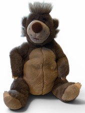 Vtg Disney Baloo Bear Plush The Jungle Book Toy Doll 13  Stuffed Heavy Bottomed