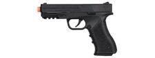 Lancer Tactical Defender LTX-3 CO2 Half-Blowback Airsoft Pistol Black 