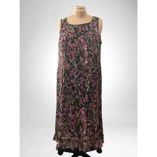 STUDIO 1 Sleeveless, Scoop Neck Layered Dress, Size 22W