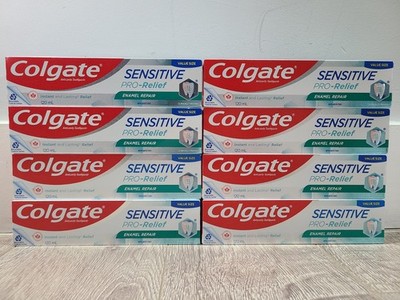 8x Colgate Sensitive Pro-Relief Enamel Repair 120ml Toothpaste Value Size Canada