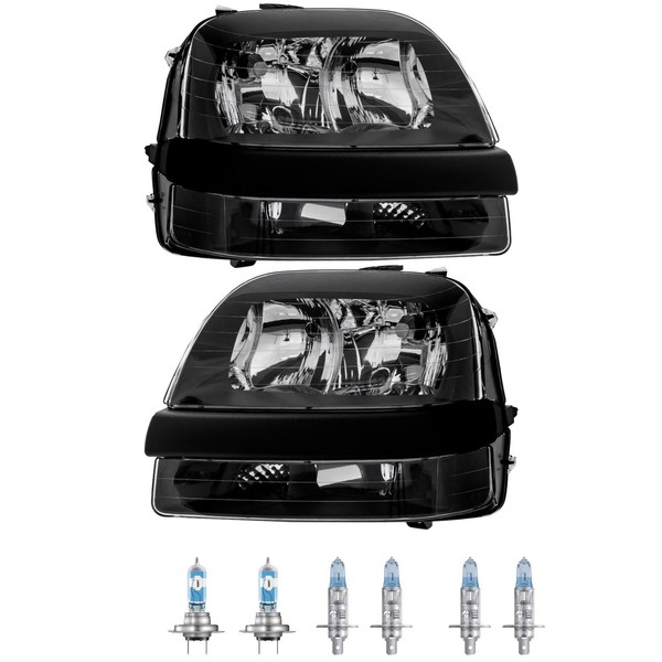 Halogen Scheinwerfer Set H7/H1/H1 FüR Fiat Doblo Cargo Inklusive Lampen-image