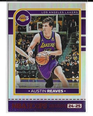 Austin Reaves 2024-25 Panini Hoops TRUE Impulse RED Foil #138 LA Lakers SSP