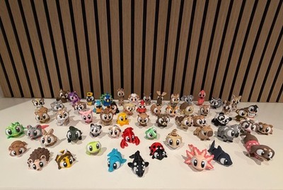 3D gedruckte Flexi Tiere (über 60 Modelle)