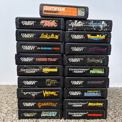#ad #ad Colecovision Games Choose Your Own Games Build Your Own Lot $10.00