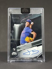 Jonah Tonng 2026 Topps Chrome Black RC Rookie AUTO Encased #CBA-JT Mets