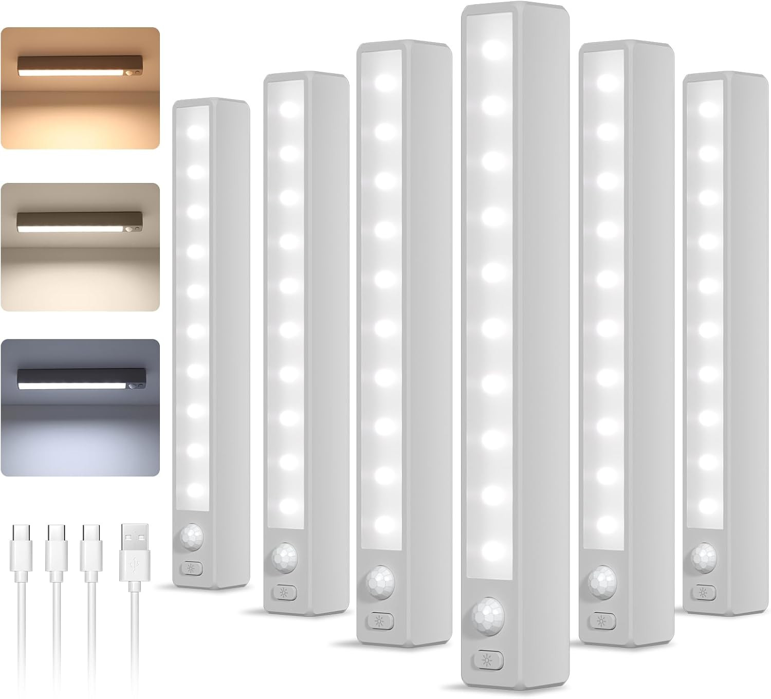 Lampe LED de placard pour illuminer vos penderies et plans de travail