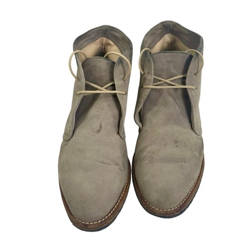 MANOLO BLAHNIK BOOTIES BERWICK WILDLEDER TAUPE GR. 6 STREETWEAR VIELSEITIG - Bild 2 von 12