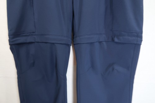 Pantalone Columbia PFG uomo 36x32 blu navy convertibile outdoor escursionismo nylon cargo - Foto 4 di 9