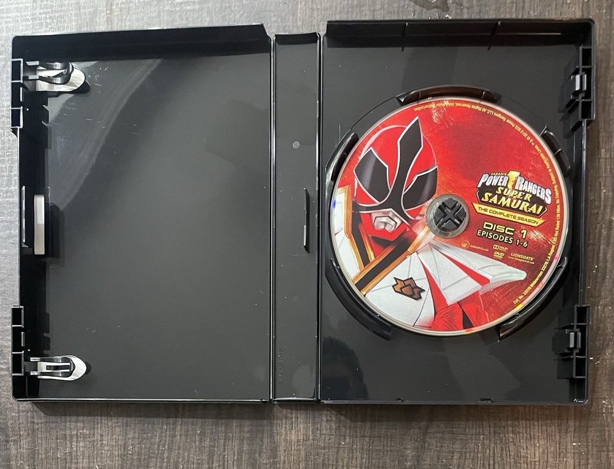 Power Rangers Super Samurai: The Complete Season (DVD, 2012, 3