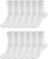Women Casual Calf Socks - Cute Cotton Crew Socks - Soft above Ankle Sock Gifts 6